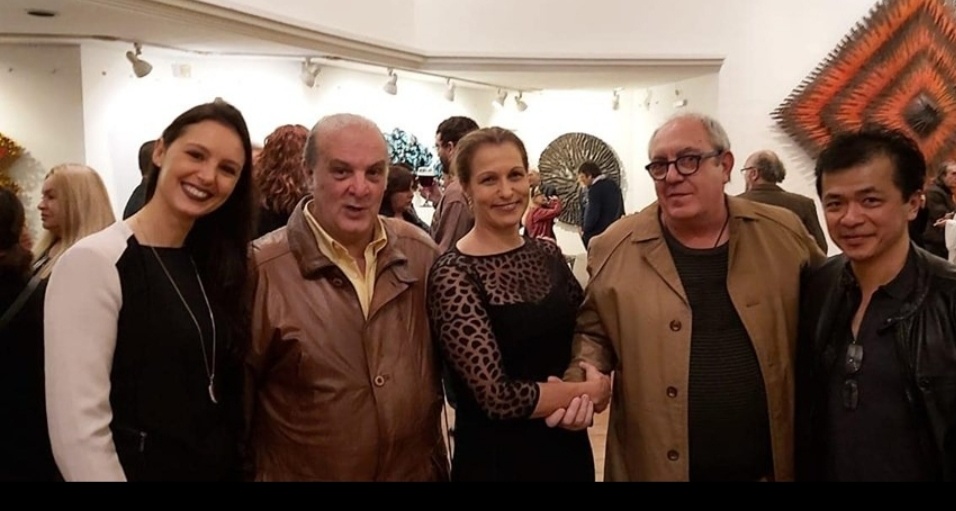 Cassio Lázaro expõe na Galeria de Arte André! Uma explosão de formas, cores, forjados com aço e ferro fazem o sucesso ao público!